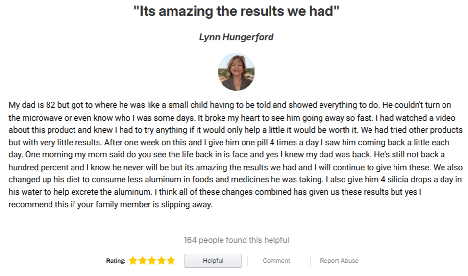 Youthful Brain Customer Reviews